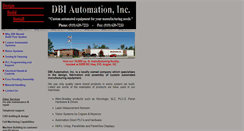 Desktop Screenshot of dbiautomation.com